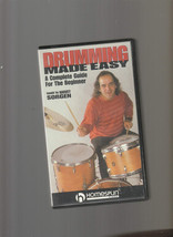 Drumming Made Easy - A Complete Guide for the Beginner (VHS, 1994) - £14.79 GBP