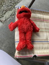 Tickle Me Elmo, Red Mechanical Plush Toy, Pre Owned,  2016, 15 inches tall. - £7.77 GBP