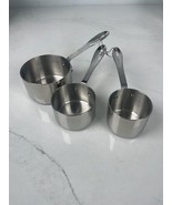 All-Clad Stainless-Steel 3 piece Odd size Measuring Cup Set - $95.88 CAD