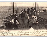 Mace&#39;s Pier Anglesea New Jersey NJ 1910 Rotograph DB Postcard V11 - $22.72