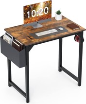 Small Computer Desk 31 Inch Small Office Desk Writing Desks Home Office ... - £58.13 GBP