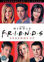 Friends: The Middle - Seasons 4-7 DVD (2014) David Schwimmer Cert 12 16 Discs Pr - £14.90 GBP