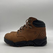 Hawx 6&quot; Enforcer ASTM F2413-18 Men Brown Comp Toe Work &amp; Safety Boots Size 9.5D - £34.82 GBP