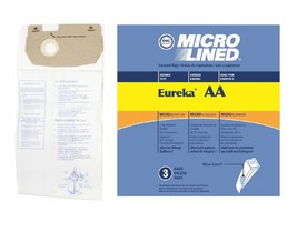 DVC Micro-Lined Paper Replacement Bags For Eureka Style AA Fits Victory,... - £5.84 GBP