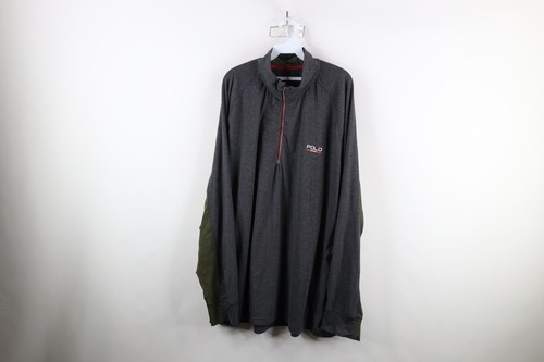 Polo Sport Ralph Lauren Mens 4XL Spell Out Reflective Zip Pullover Top J... - $37.83