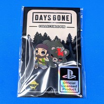 Days Gone Deacon vs Rager Bear Chase Pin (1.5&quot; Wide) Official Sony PlayStation - £11.92 GBP