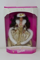 Mattel 1995 Special Edition Winter Fantasy Barbie Brunette Doll #15530 - £26.73 GBP