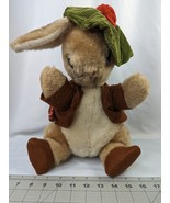 Eden Peter Rabbit Plush Benjamin Bunny 13 Inch Vintage Stuffed Animal Toy - $24.95