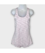 OUTDOOR VOICES light pink space dye Rare Unitard Size Medium Built in Sh... - €41,08 EUR