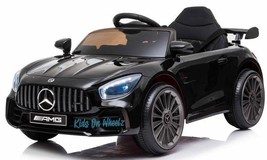 Mercedes Benz Amg Gtr 12V Kids Ride On 1 SEAT- Black |In Stock| - £238.93 GBP