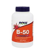NOW Foods Vitamin B50, 250 Tablets - £21.10 GBP
