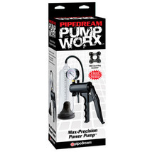 Pipedream Pump Worx Max-Precision Power Pump Clear/Black - £67.76 GBP