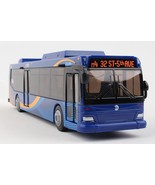 11 Inch MTA New York City Bus - Hybrid Electric Bus Blue - 1/43 Scale Model - $53.95 CAD