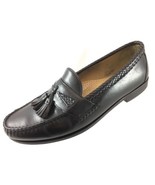 SH29 Allen Edmonds 11.5C Maxfield Black Leather Tassel Loafer Shoes USA ... - £21.59 GBP