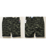 George Plus Women&#39;s Bermuda Comfort Waist Tummy Control Shorts Camo 4X NWT - $13.99