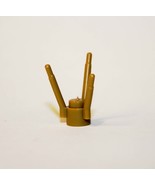 Tan Grass Plant Piece Toys Minifigures - $0.60