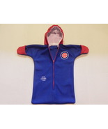 New Handmade CHICAGO CUBS Blue &amp; Red Fleece Baby Bunting Coat, Outerwear... - $35.00