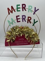 Pack Party Merry Christmas Novelty  ￼Headband Gold Multicolor COMBINE SHIP - £3.34 GBP