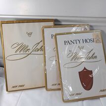 Vintage Mr. John panty hose Stockings sheer sz Medium Tall Med #300 tan ... - $40.00