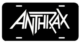 Anthrax ~ License Plate/Tag ~  car/truck ~Big-4 Slayer Metallica Megadet... - £11.36 GBP