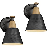 &quot;Bathroom Light Fixtures 2 Pack ✨ Antique Brass Vanity Light with Hammer... - $50.49