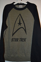  Mens Star Trek Long Sleeve Sweat Shirt Size: S L   NWT Gator Green  - £23.89 GBP