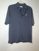 Donald Ross Polo Mens L (Large) Striped Short Sleeve Golf Shirt Collared - £9.40 GBP