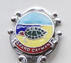 Collector Souvenir Spoon Cayman Islands Grand Cayman Sea Turtle Clock Caddy - $14.99