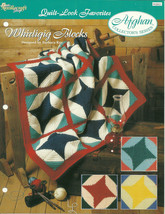 Needlecraft Shop Crochet Pattern 932022 Whirligig Blocks Afghan Collector Series - £2.36 GBP