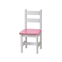 CHILDREN&#39;S CHAIR - PINK &amp; WHITE Amish Handmade Solid Maple Wood Furnitur... - £122.24 GBP