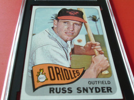 1965  Topps  # 204   Russ  Snyder    Sgc   88   !! - £51.12 GBP