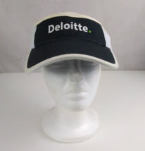 Port Authority Deloitte Embroidered Unisex Adjustable Visor &amp; Deolitte Hat Pin - £15.33 GBP