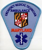 Maryland Ambulance Emergency Medical Technicial 4 7/8&quot; NOS Embroidered P... - $5.00