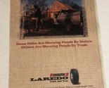 1997 Uniroyal Laredo Tires Vintage Print Ad Advertisement pa22 - £5.52 GBP
