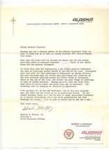 Alaska Airlines Siberia Traveler Letter 1971 &amp; Golden Nugget Jets Busine... - $17.82