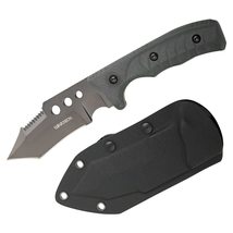 Munetoshi 9" Tactical Combat Fixed Blade Knife G10 Handle Kydex Belt Cli... - $25.72