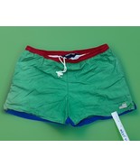Polo Sport Ralph Lauren Swim Trunks Men’s L Green Red Blue Cotton Shell ... - $34.17 CAD