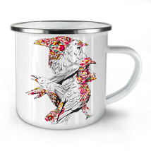 Crow Bird Cool Art NEW Enamel Tea Mug 10 oz | Wellcoda - £17.91 GBP