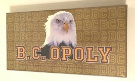 NCAA Late For The Sky Boston College BC Eagles B.C.Opoly Monopoly Board ... - £54.27 GBP