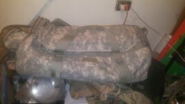 Force Protector ForcePro Force Pro Gear  ACU Camo Duffel Bag Large Lg L ... - $96.38 CAD