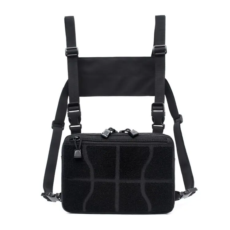 Adjustable  chest bag With shaped Suspender Molle Pouch - £85.05 GBP