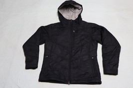 ALPINE DESIGN Womens Full Zip Hodded Black SKi Jacket Size L - $29.99