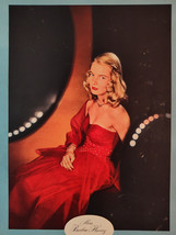 1951 Esquire Original Glamour Photograph Calendar Queen Pinup BARBRA HARVEY - £12.90 GBP