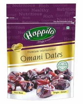 Happilo Premium International Omani Dates, 250g x 2 (free shipping world) - $24.21