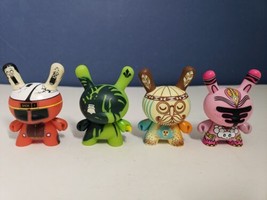 Kidrobot Dunny 3&quot; Vinyl Figures LOT of 4 Red Robot, Steve Harrington, NY... - £14.78 GBP