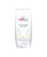 LIPOLOSS STOMACH WEIGHT LOSS CREAM LOSE INCHES FROM WAIST FLAT STOMACH - $543.42 MXN