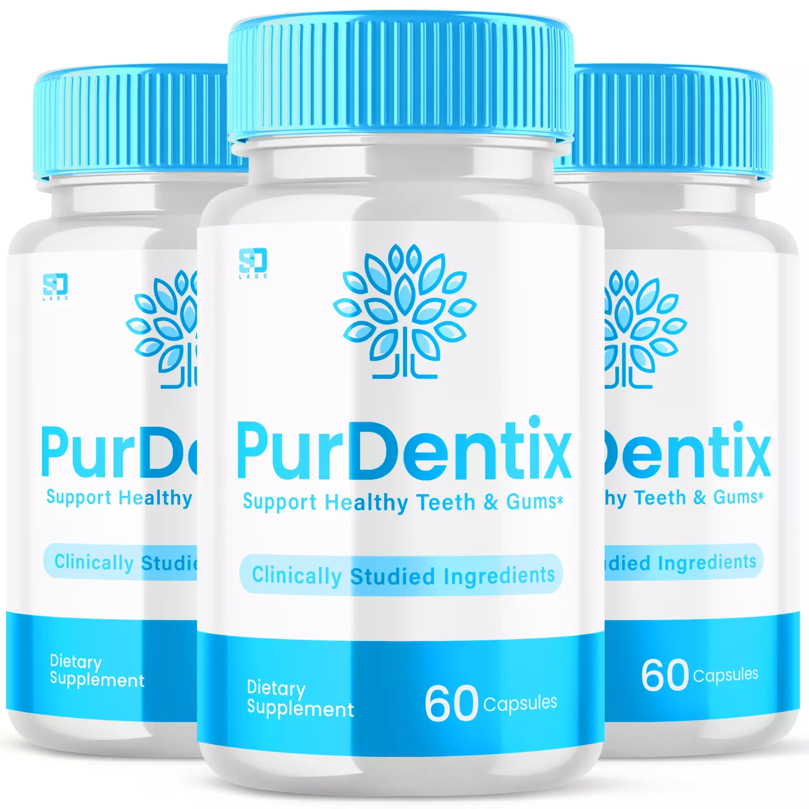 3 Pack -  Purdentix Oral Probiotic Support Healthy Teeth and Gums - 180 ... - £56.30 GBP