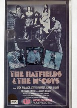 HATFIELDS &amp; the McCOYS (vhs) clamshell SP mode, Jack Palance, Richard Hatch, OOP - £11.39 GBP