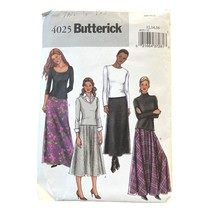 Butterick Sewing Pattern 4025 Skirt Misses Size 12-16 - £7.16 GBP