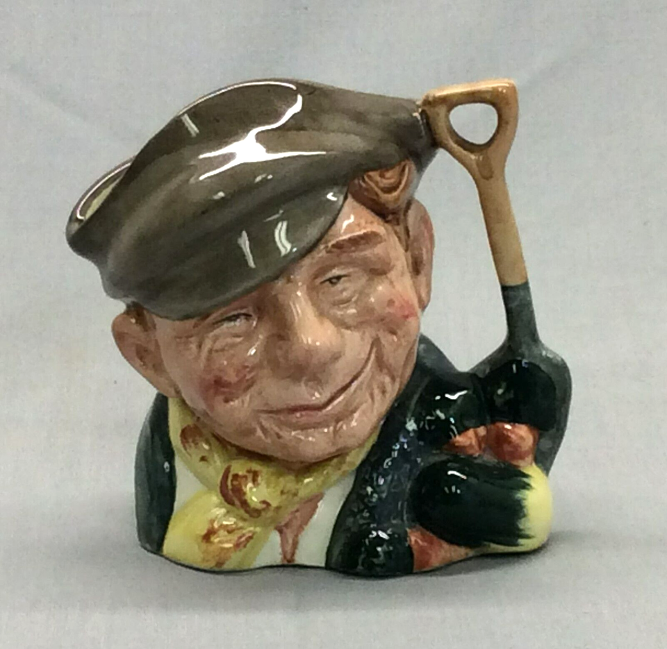 Primary image for Vintage Royal Doulton The Gardner Small Toby Mug D6634 1972 Toby 4.25" Tall